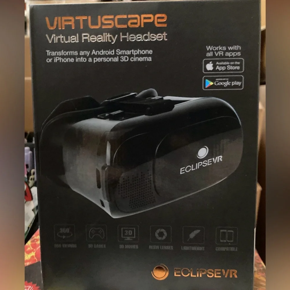 Eclipse VirtuScape VR Headset - Black
